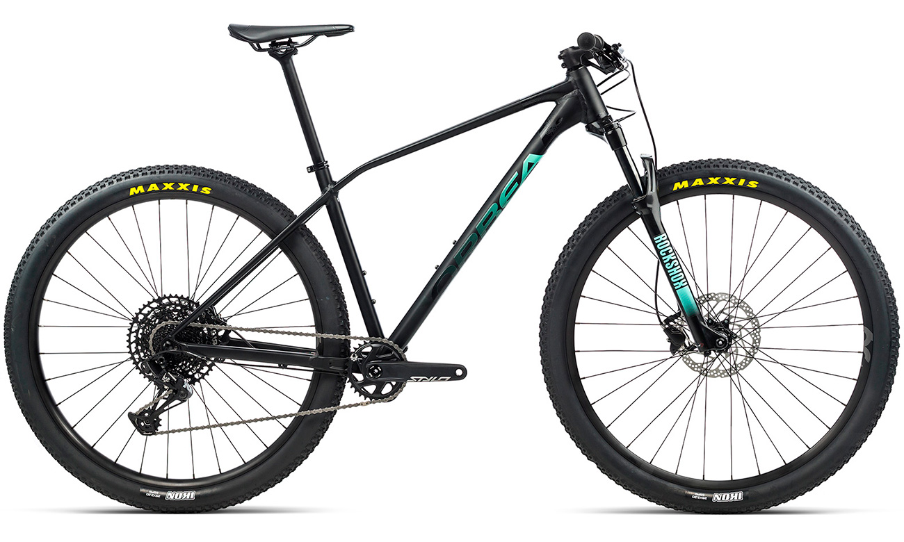 Фотография Велосипед Orbea Alma H10-Eagle 29" 2021, размер XL, Черно-зеленый 